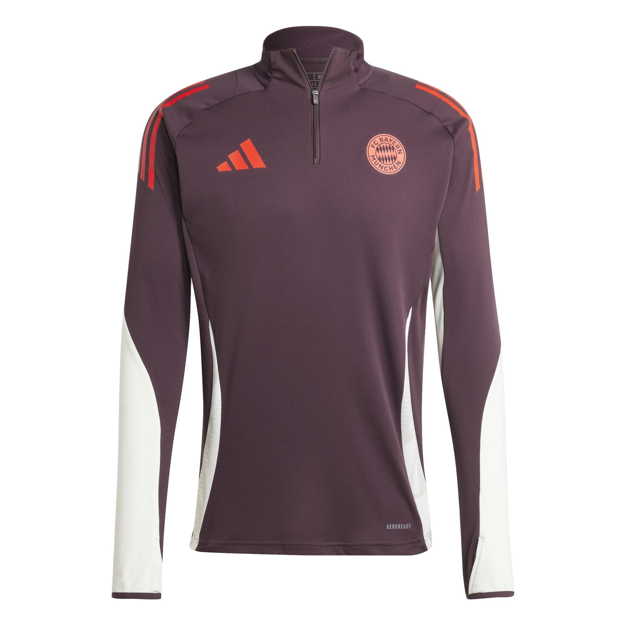 Adidas - Haut D'Entraînement Bayern Munich Tiro 2024/25 - Maillot Manches Courtes - Blanc|rouge - 40 M - Decathlon