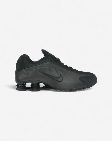Nike Shox R4 Black Bright Crimson