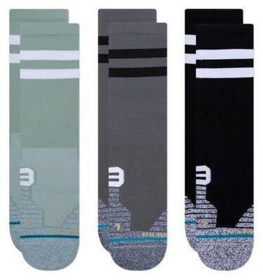 Stance franchise crew 3-pack sokken