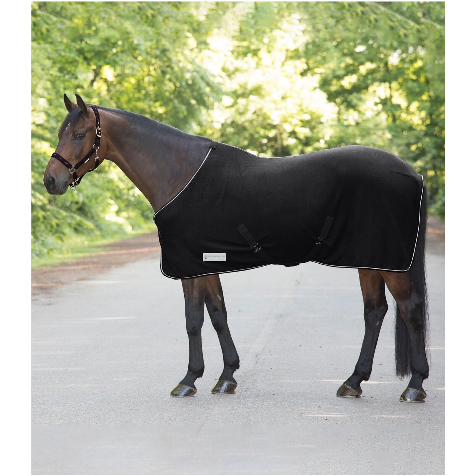 Waldhausen - Polaire Pour Cheval Avec Sangles Croisées Waldhausen Economic - Chemise Cheval - Noir - 125 Cm - Decathlon