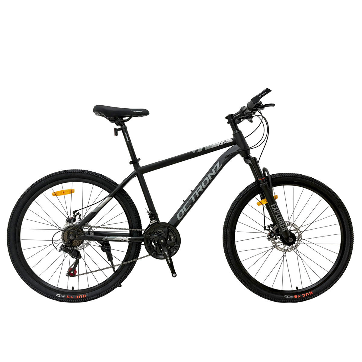 Octronz eXplorer Mountain Bike X26-S (Black-Grey) - 21 Speed MTB