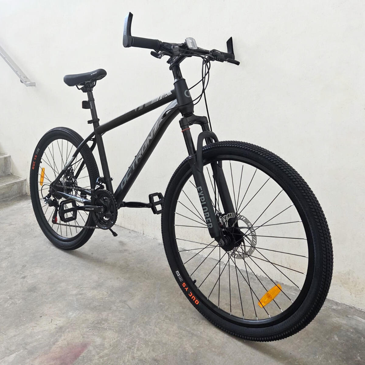 Octronz eXplorer Mountain Bike X26-S (Black-Grey) - 21 Speed MTB