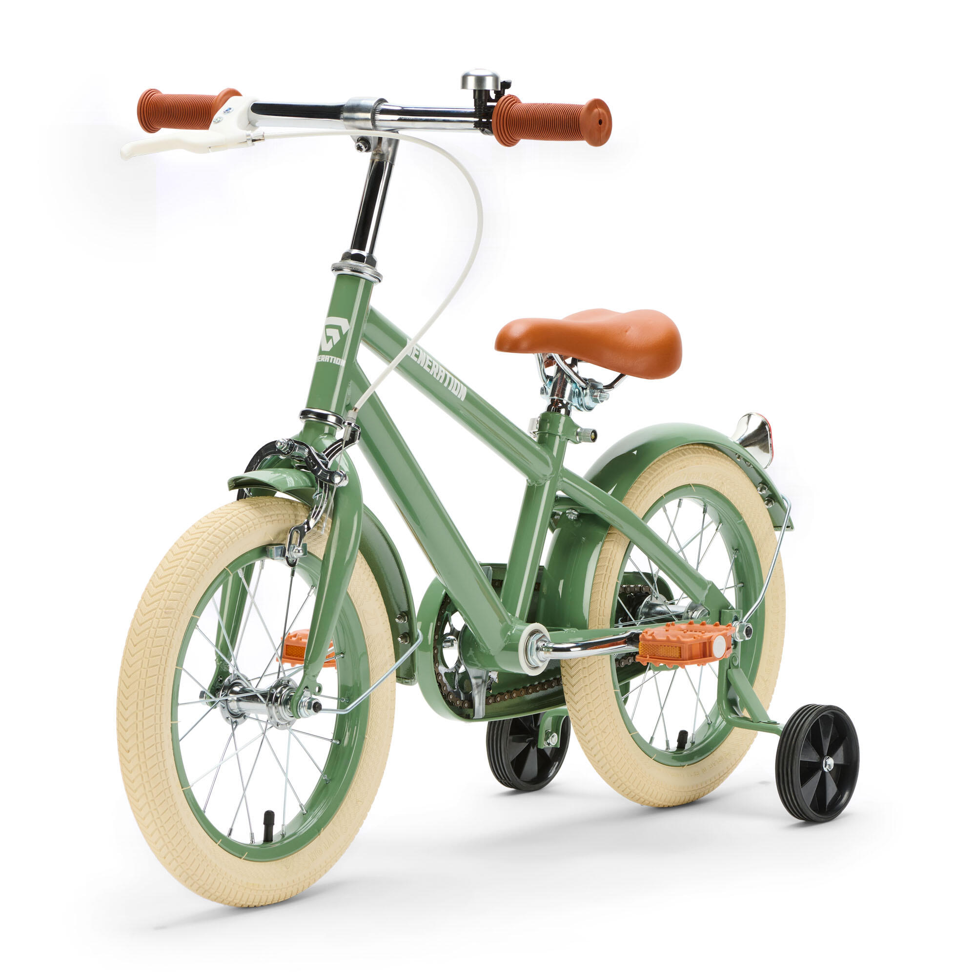 Generation Retro 14 pulgadas Verde – Bicicleta infantil 2/3