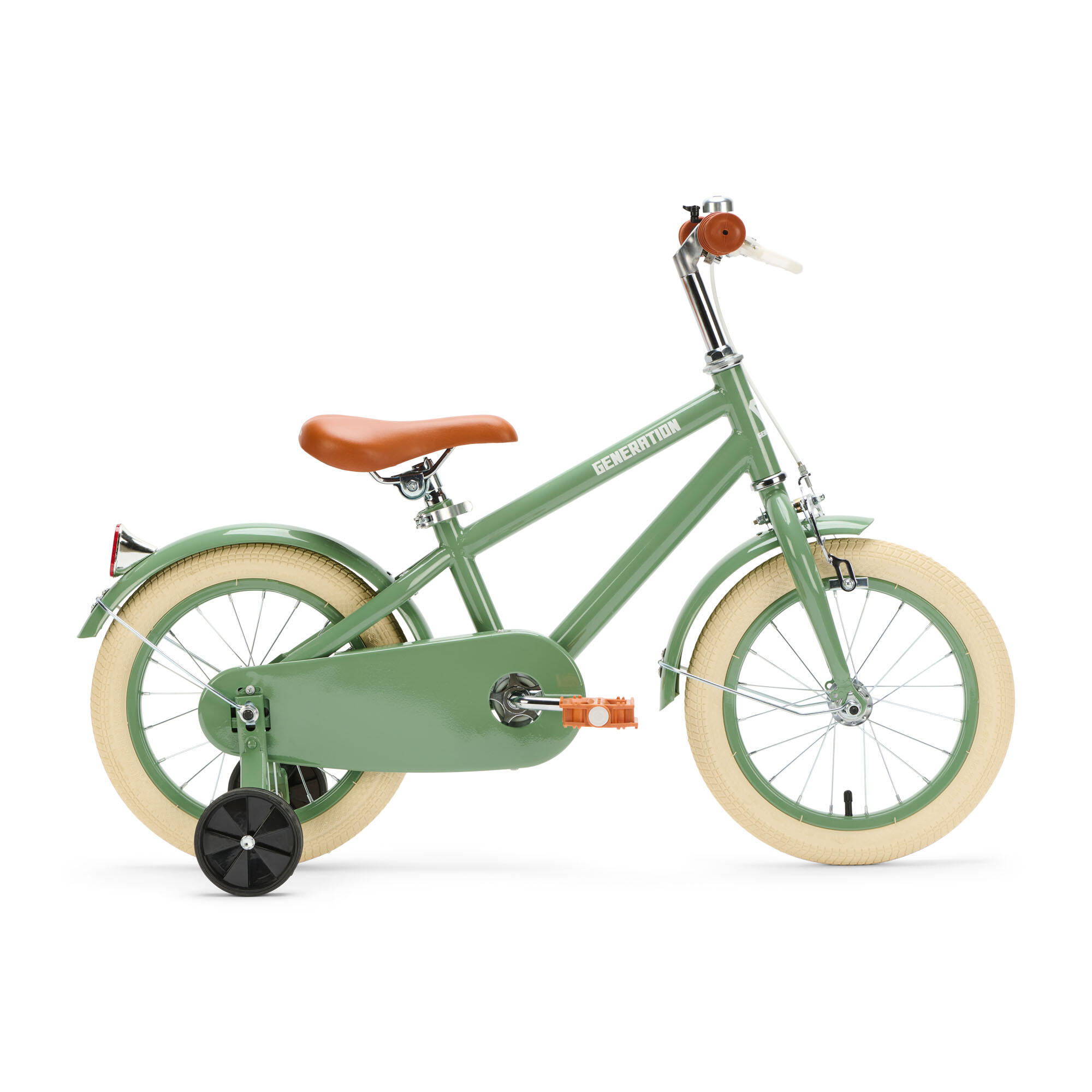 Generation - Generation Retro 14 Pouces Vert – Vélo Pour Enfants - Vélo Enfant - Vert - 14" - Decathlon
