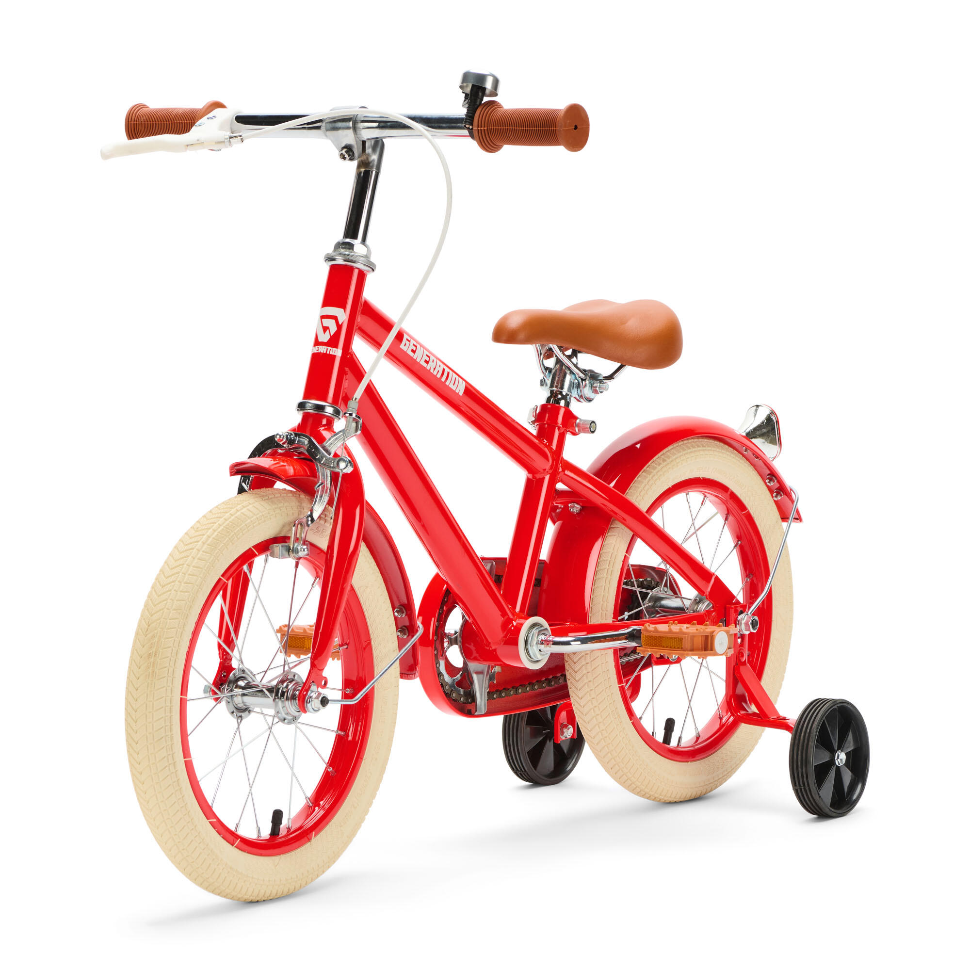 Generation Retro 14 pulgadas Rojo – Bicicleta infantil 2/3