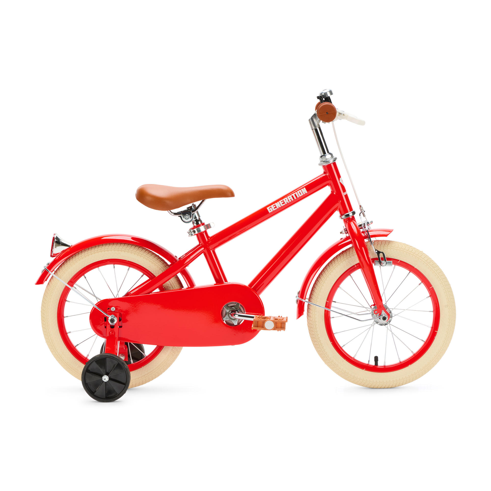Generation - Generation Retro 14 Pouces Rouge - Vélo Pour Enfants - Vélo Enfant - Rouge - 14" - Decathlon