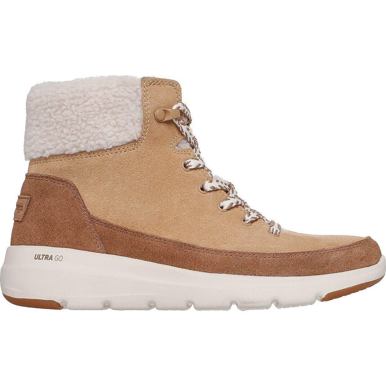 Bottes Skechers Glacial Ultra - Autumn Days, Marron, Femmes 3/5