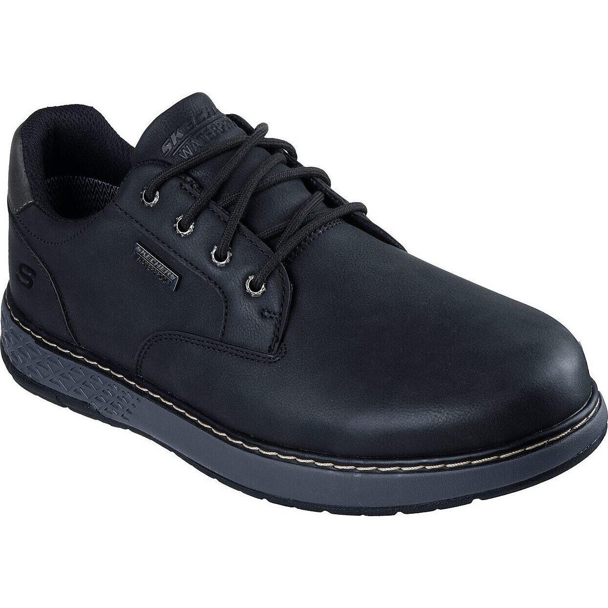 Skechers - Baskets Skechers Garlan - Pryor, Noir, Hommes - Chaussures De Sport - Noir - Decathlon