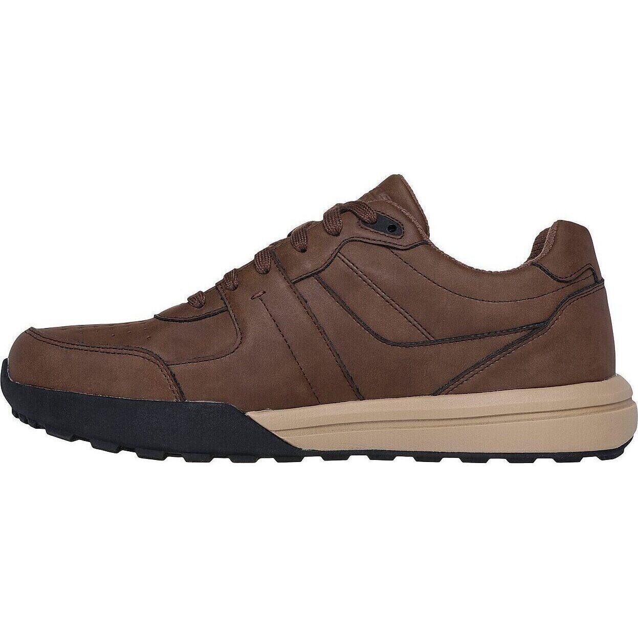 Baskets Skechers Netson - Gander, Marron, Hommes 5/5