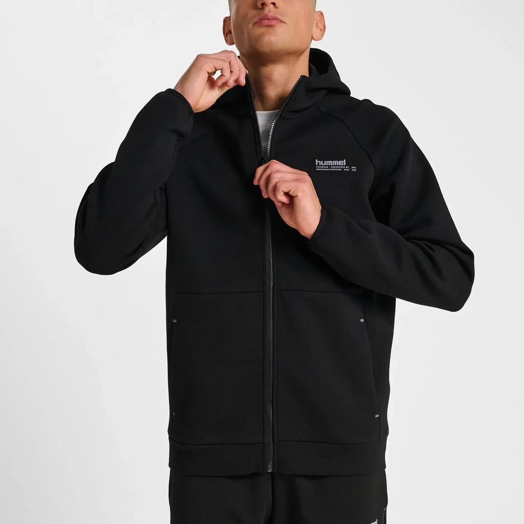 Zip-up hooded sweatshirt Hummel Tech Fleece Regular