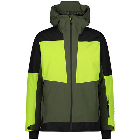 Herren Jacke M JACKET FIX HOOD PL PONGEE JACQUARD+TPU