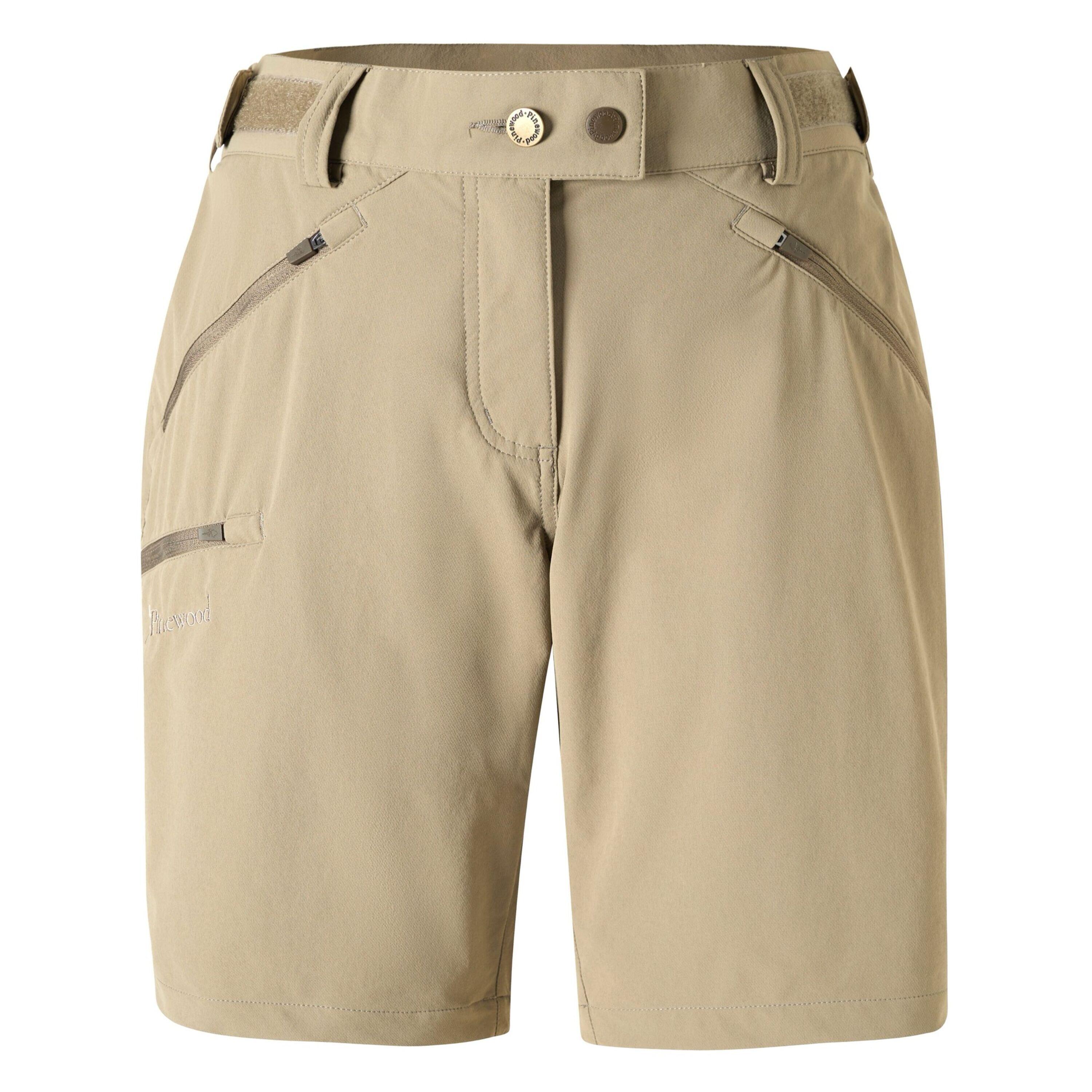 Pinewood - Short De Randonnée Femme Pinewood Abisko Light Stretch - Short - Marron - Decathlon