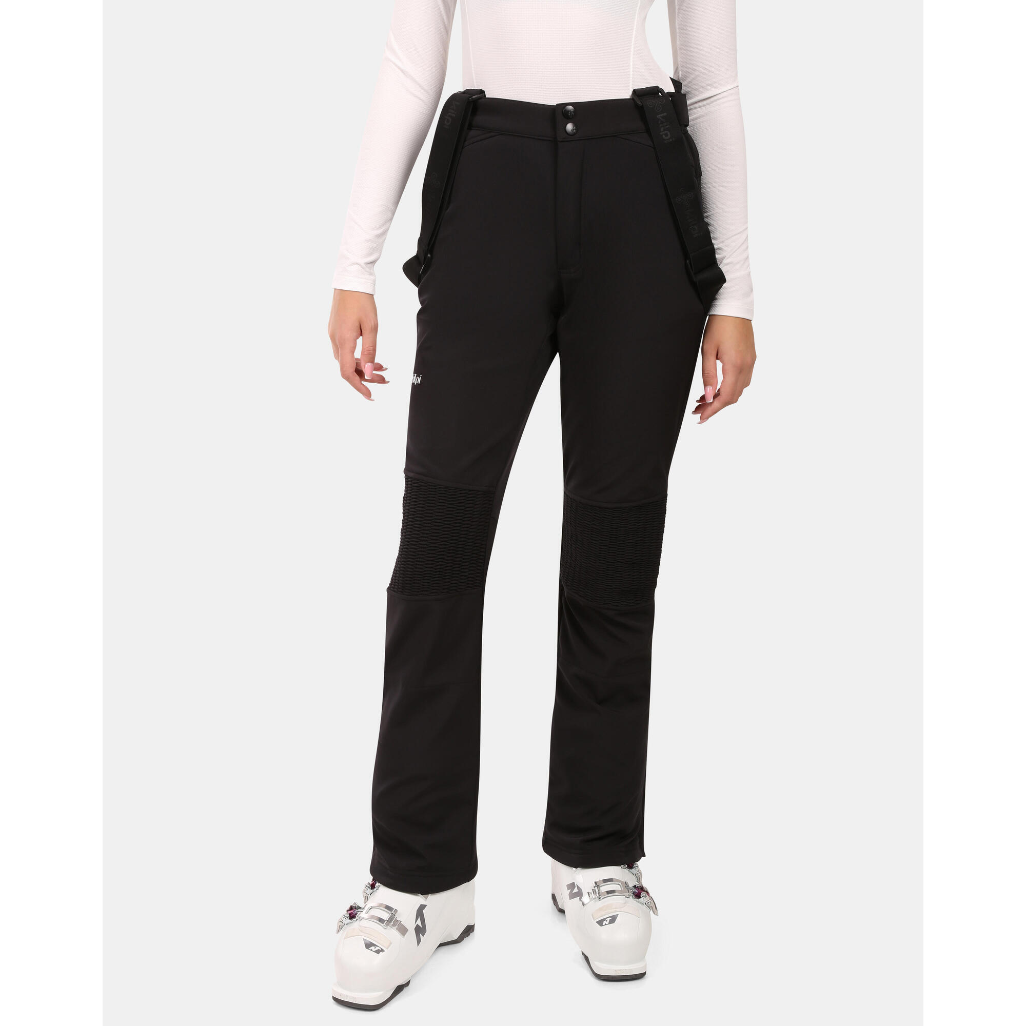 Kilpi - Pantalon De Ski Softshell Femme Kilpi Dione-w - Pantalons - Noir - Decathlon