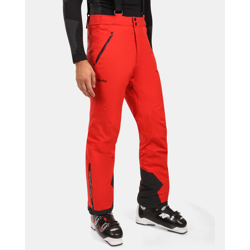 Pantaloni schi si snowboard KILPI Methone, Rosu, Barbati