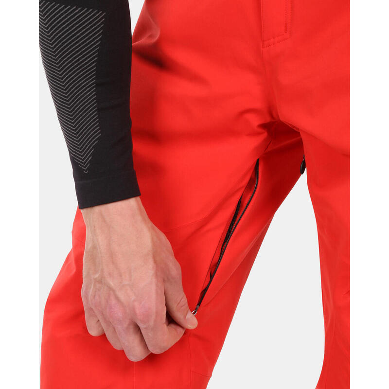 Pantaloni schi si snowboard KILPI Methone, Rosu, Barbati