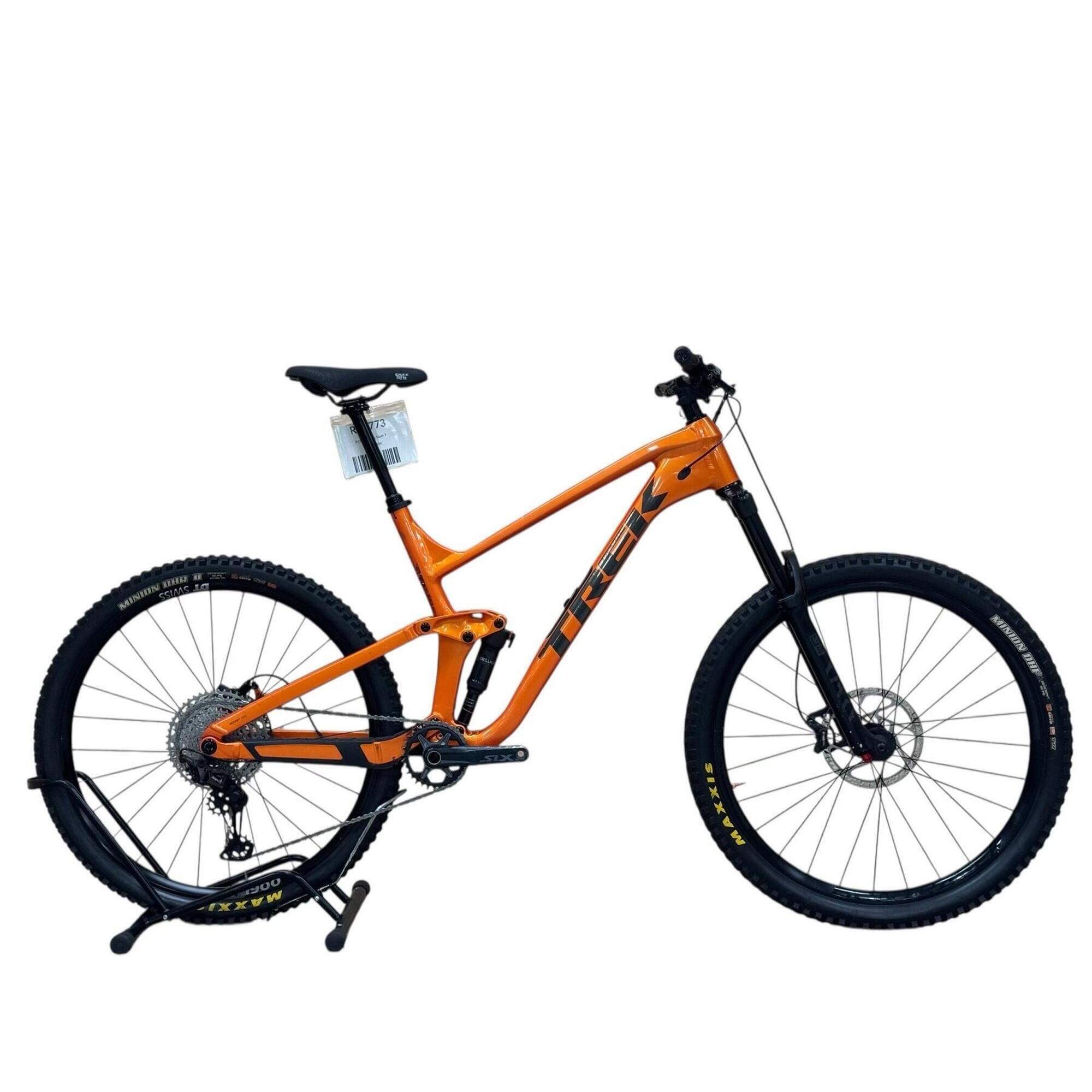 Trek - Reconditionné - Vtt Trek Slash 7 Gen 5 - Comme Neuf - Vélo Tout Terrain - Noir|orange - 48 Xl - Decathlon