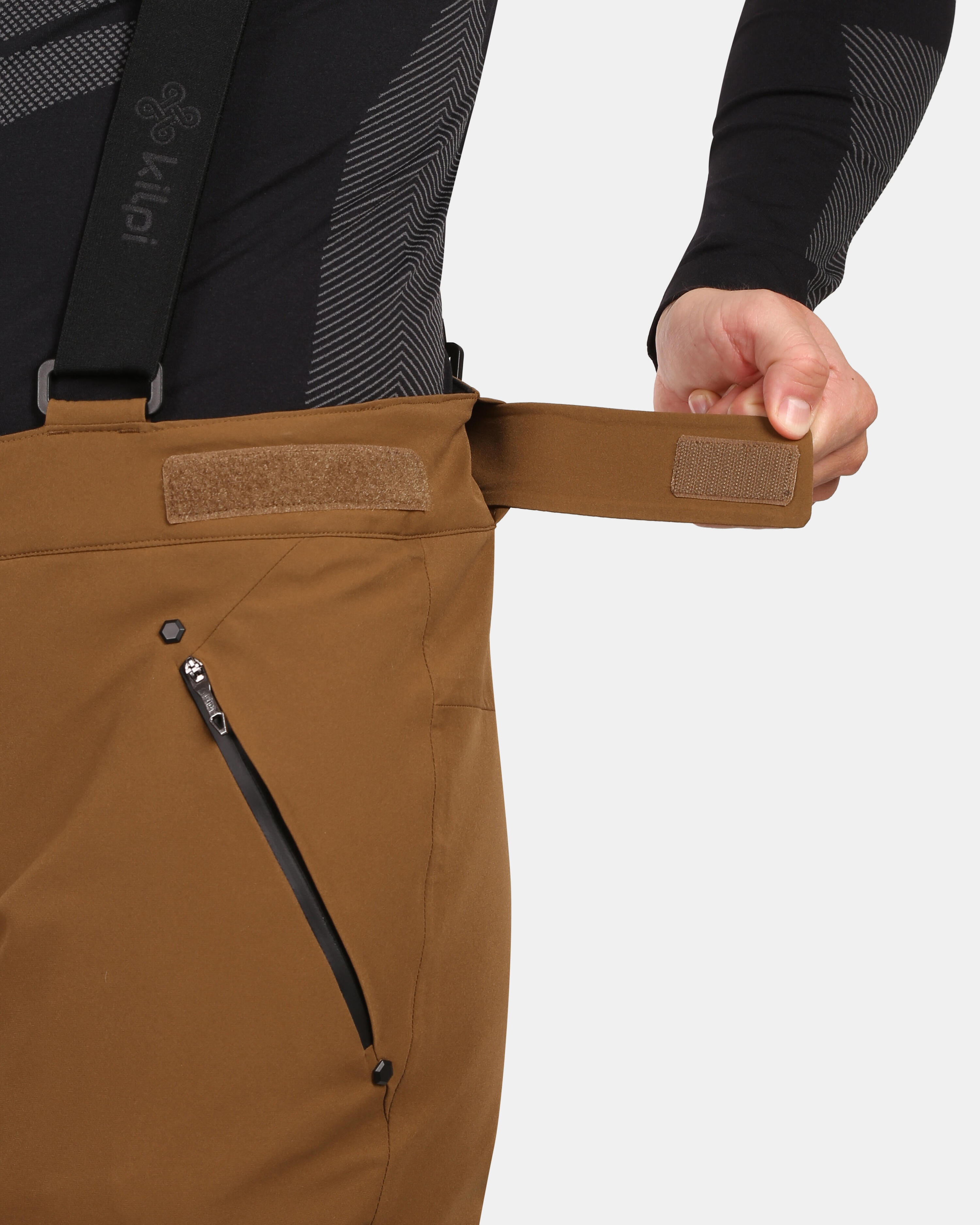 Pantalon de ski Kilpi Methone-M homme marron 5/7