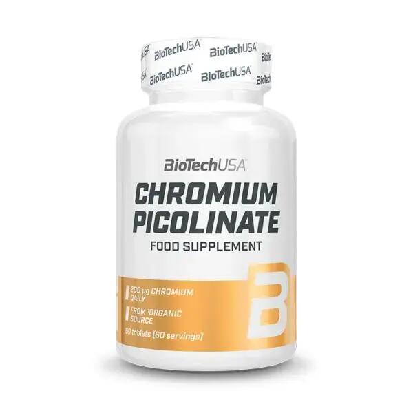 Chromium Picolinate - 60 Tablets Biotech USA