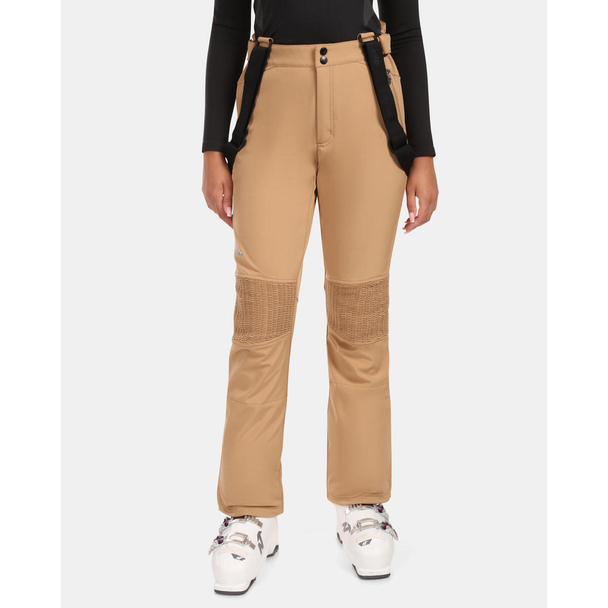 Kilpi - Pantalon De Ski Softshell Femme Kilpi Dione-w - Pantalons - Beige - Decathlon