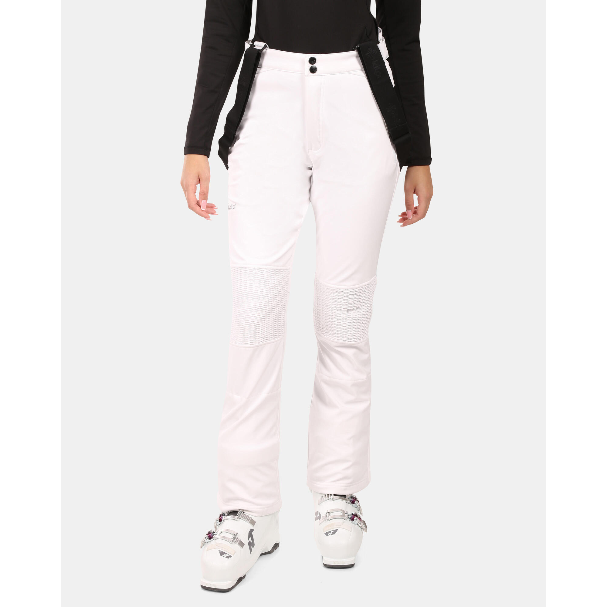 Kilpi - Pantalon De Ski Softshell Femme Kilpi Dione-w - Pantalons - Blanc - Decathlon