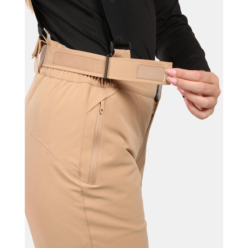 Pantaloni schi si snowboard KILPI Elare, Bej, Femei