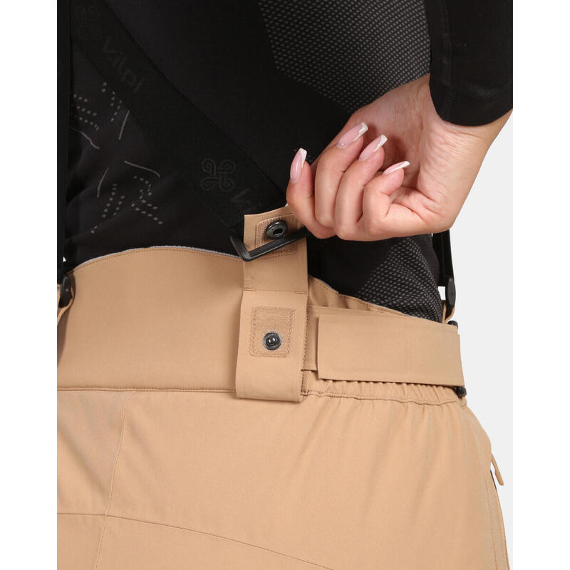 Pantaloni schi si snowboard KILPI Elare, Bej, Femei