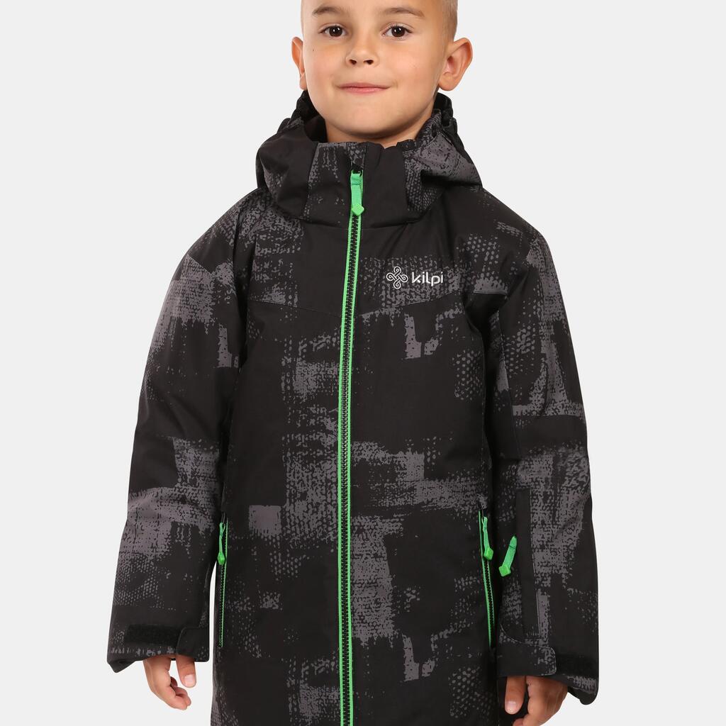 Kilpi Ateni-JB Boys' Waterproof Ski Jacket, Removable Hood