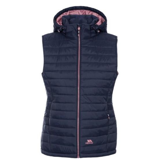 Trespass Aretha - Damska kamizelka casualowa w kolorze granatowym Dusty Rose