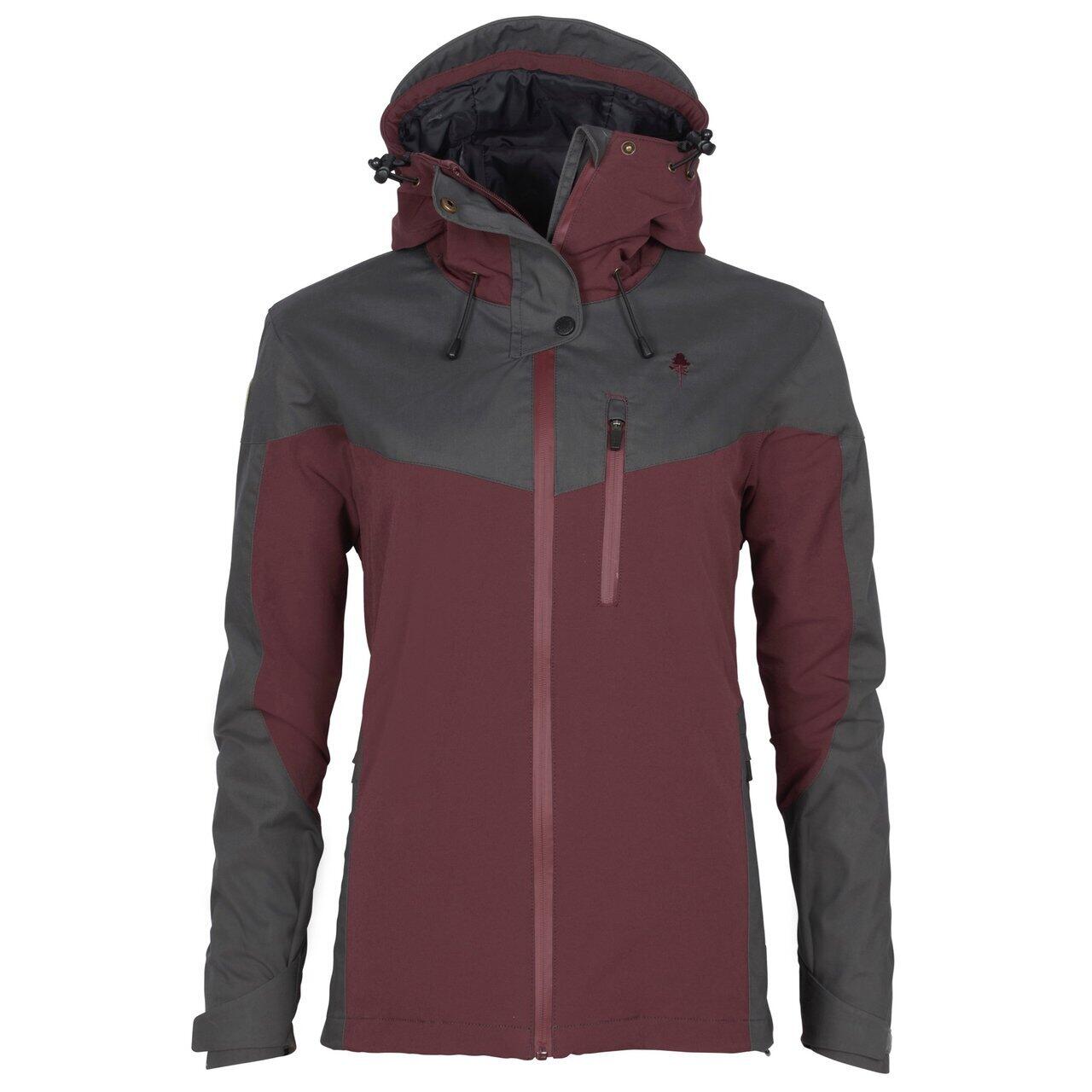 Pinewood - Veste Imperméable Femme Pinewood Finnveden Hybrid - Coupe-pluie - Rouge - Decathlon