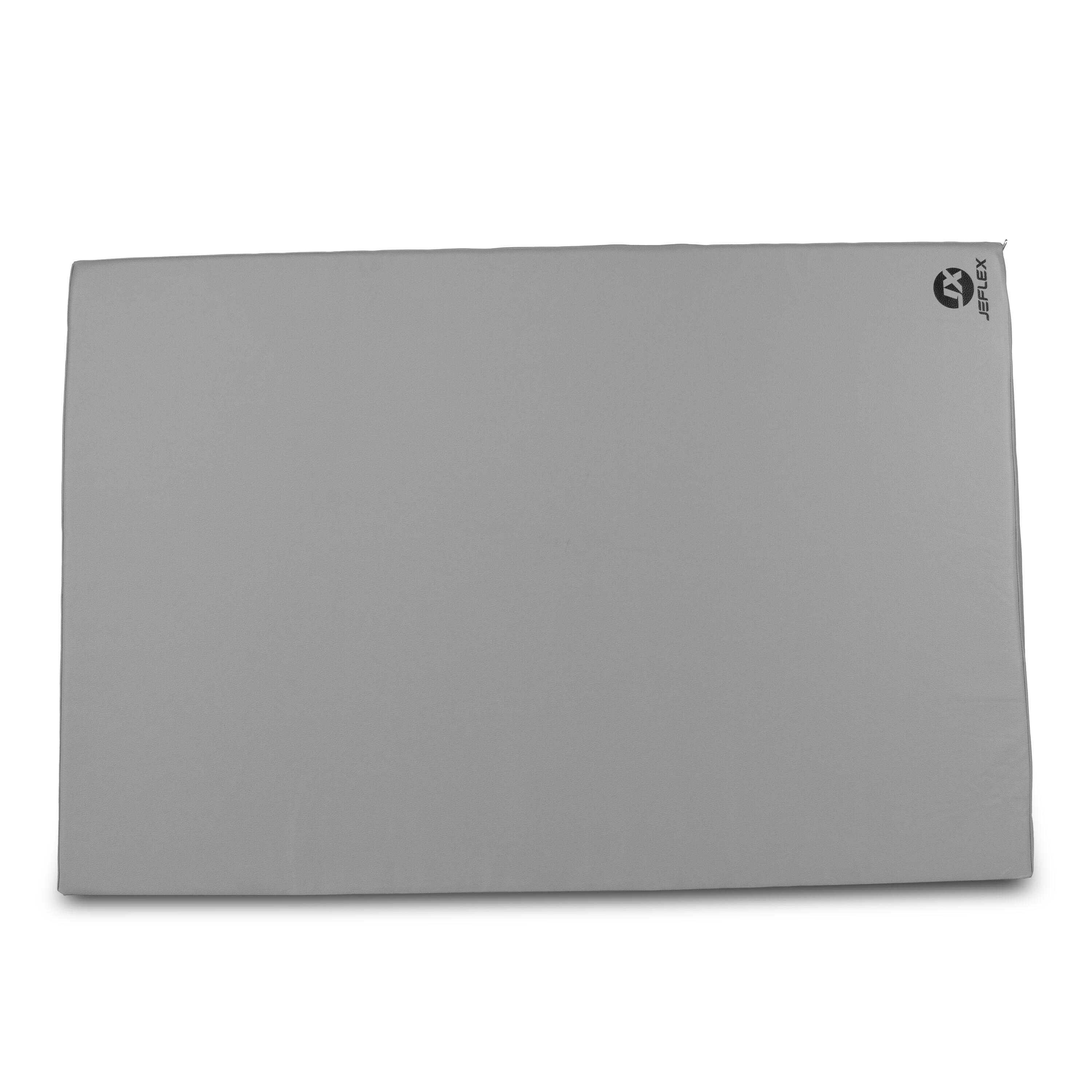 Tappetino sportivo 200 x 100 x 8 cm Fitness grigio/nero Jeflex 4/7