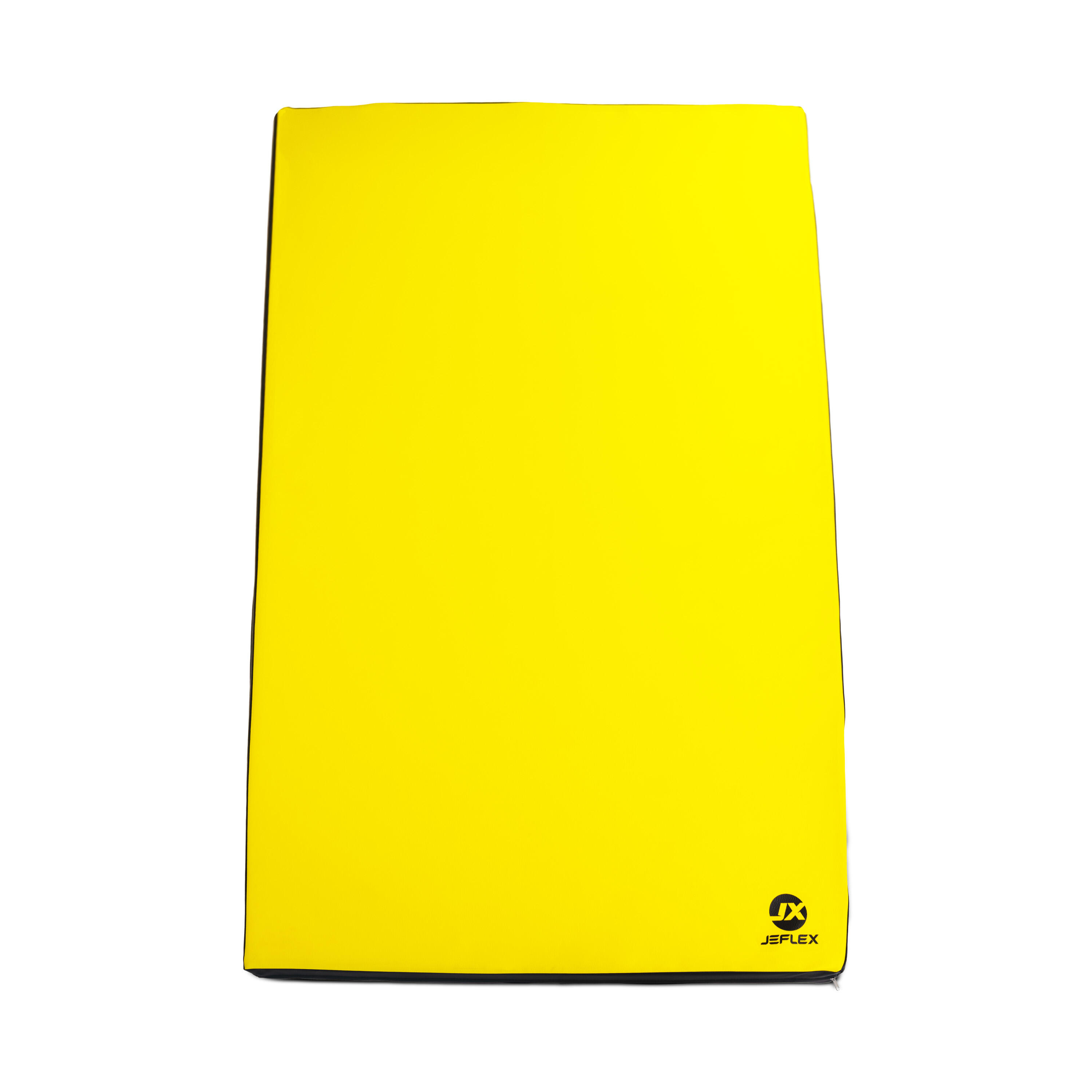 Jeflex - Tapis De Gymnastique 200 X 100 X 8 Cm, Couleur Jaune/noir, Pour Le Fitness - Tapis De Gymnastique - Jaune|noir - 200 Cm - Decathlon