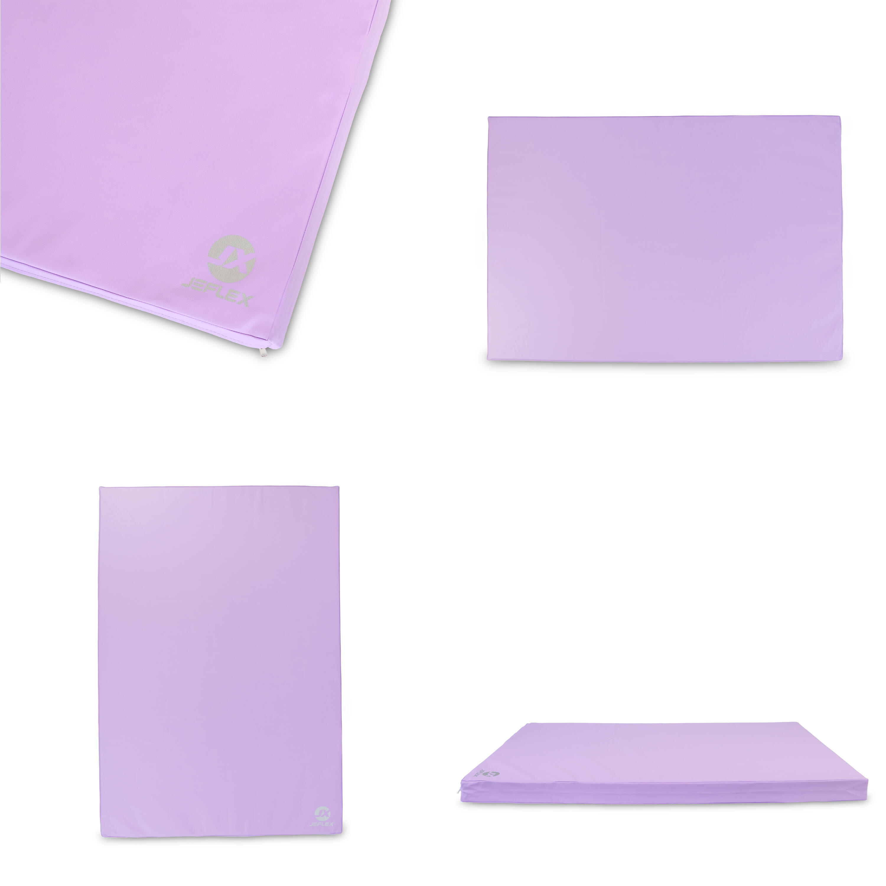 Tappetino sportivo 150 x 100 x 8 cm Fitness viola Weichbodenmatte Jeflex 5/7
