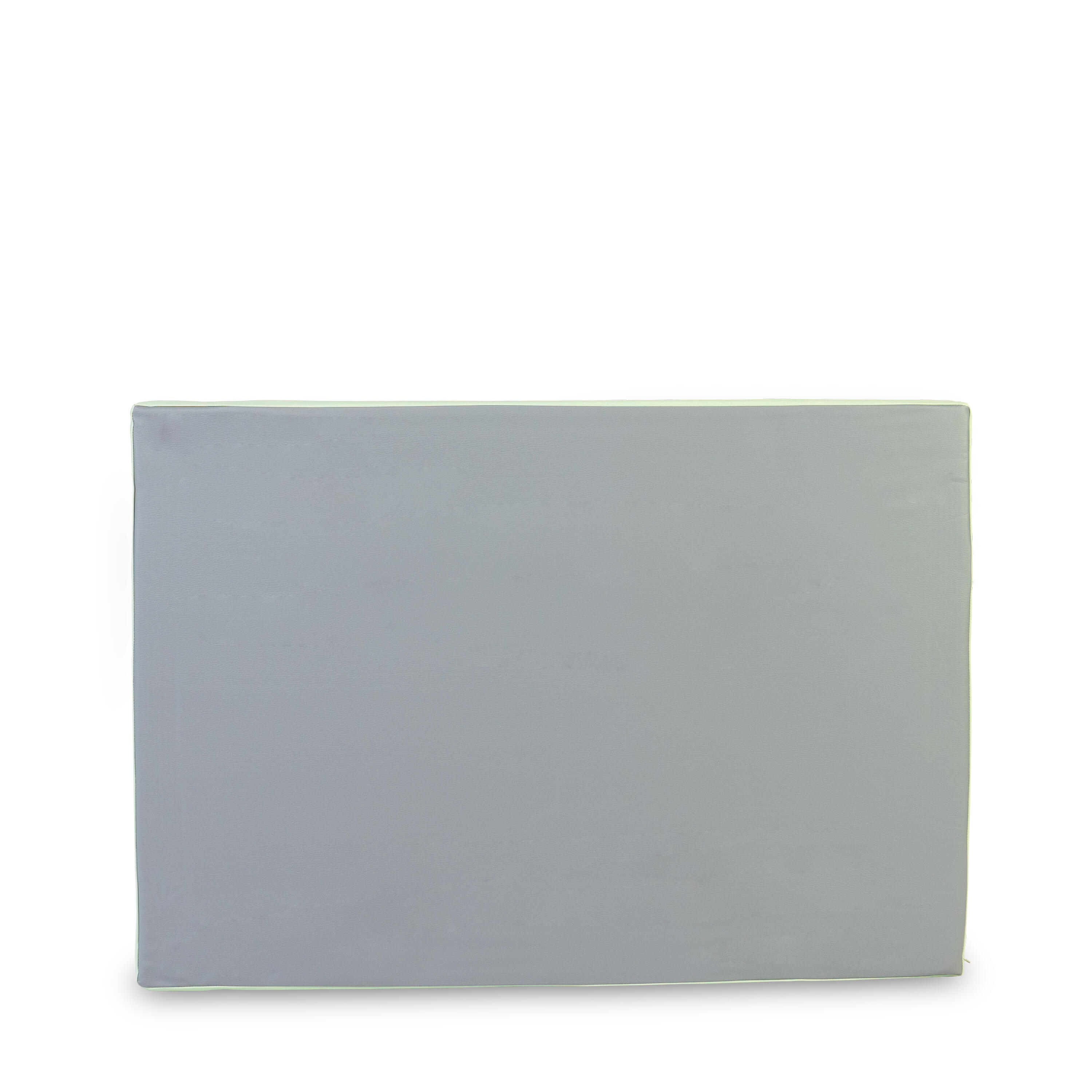 Tapete desportivo 100 x 70 x 8 cm Fitness verde/cinza, tapete de espuma Jeflex 3/6