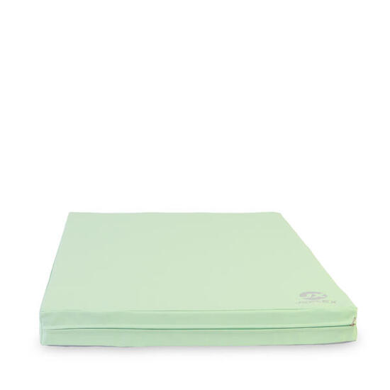 Tappetino sportivo 100 x 70 x 8 cm Fitness verde/grigio Weichbodenmatte Jeflex