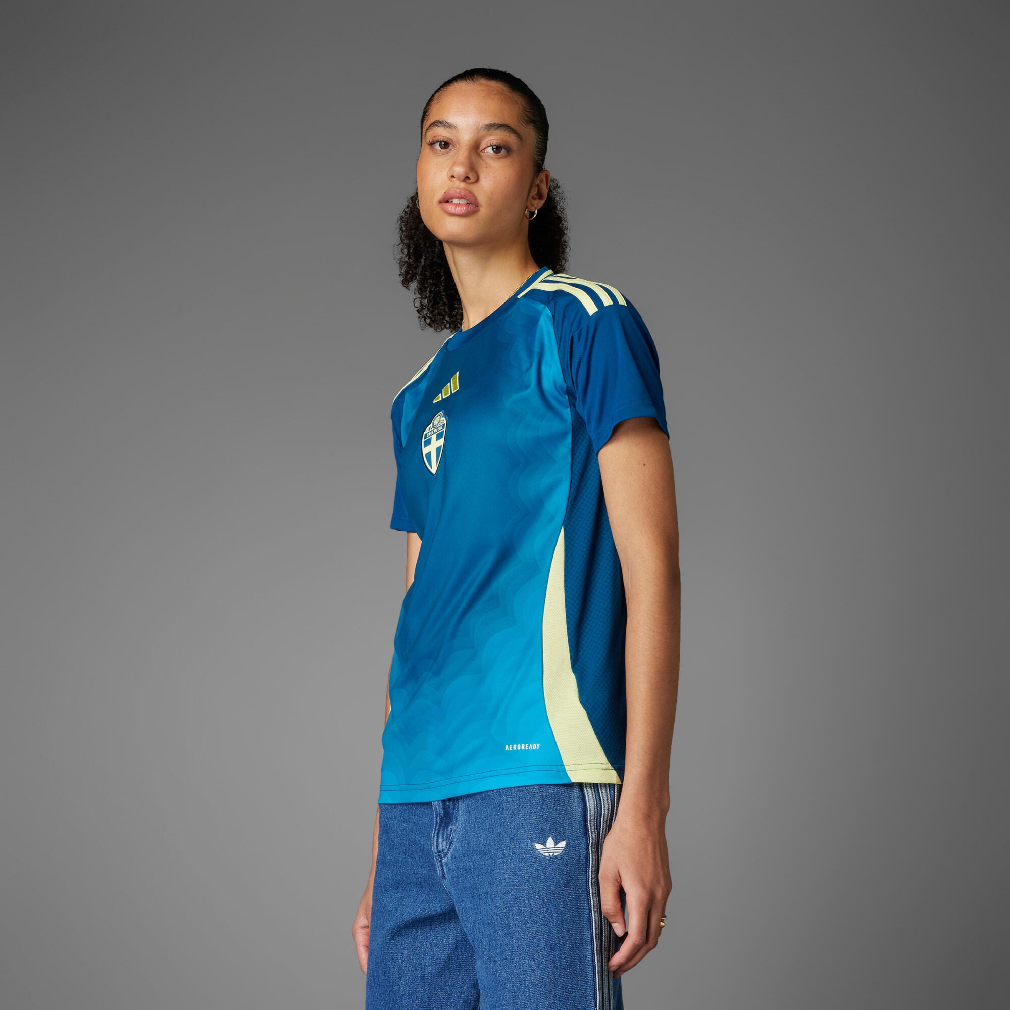 Camisola Alternativa 25 da Seleção Feminina da Suécia 3/7