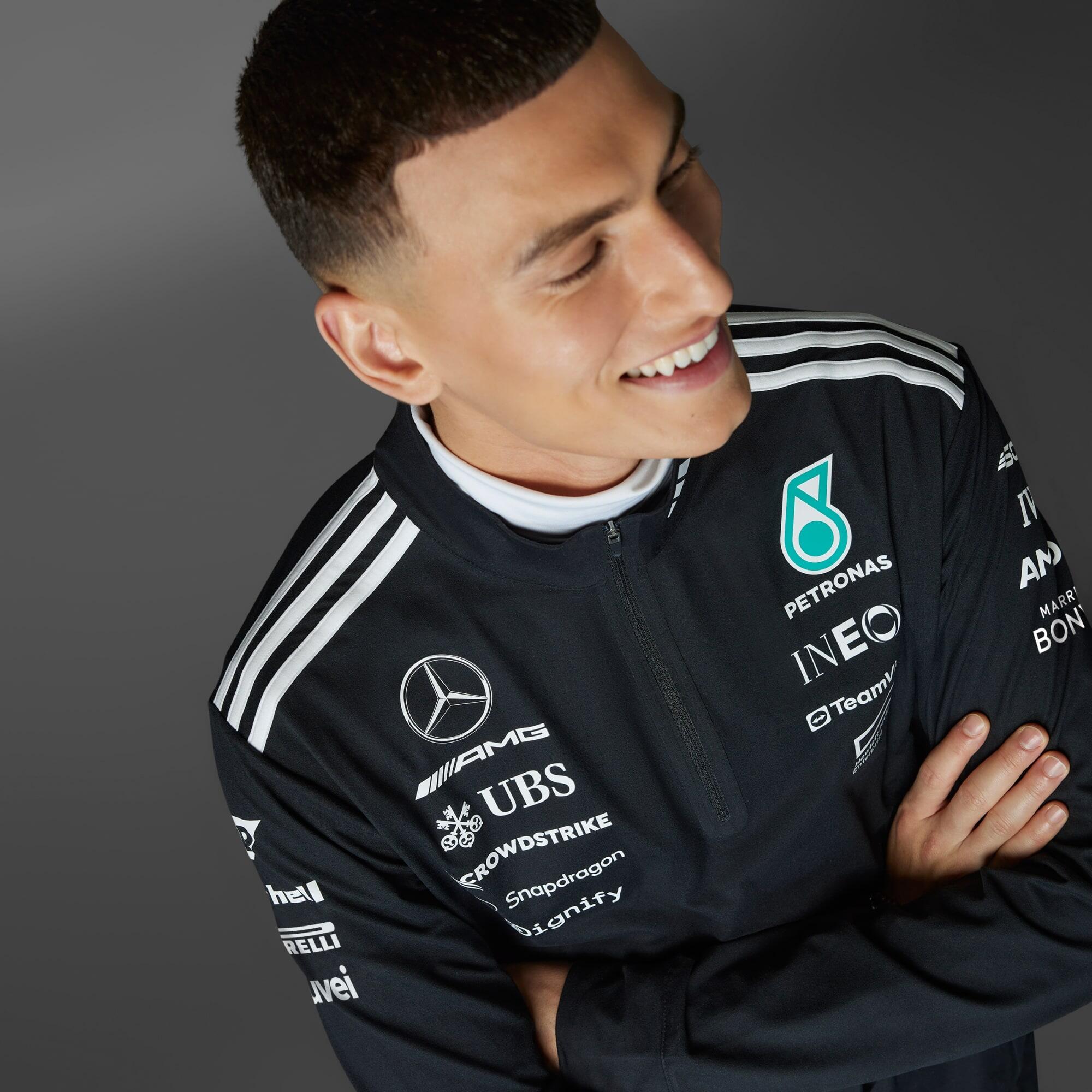 CAMISOLA FECHO 1/4 DA MERCEDES-AMG PETRONAS FORMULA ONE TEAM
