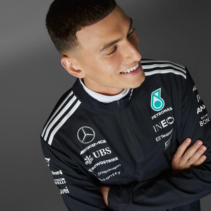 Mikina Mercedes - AMG PETRONAS FORMULA ONE TEAM 1/4 ZIP