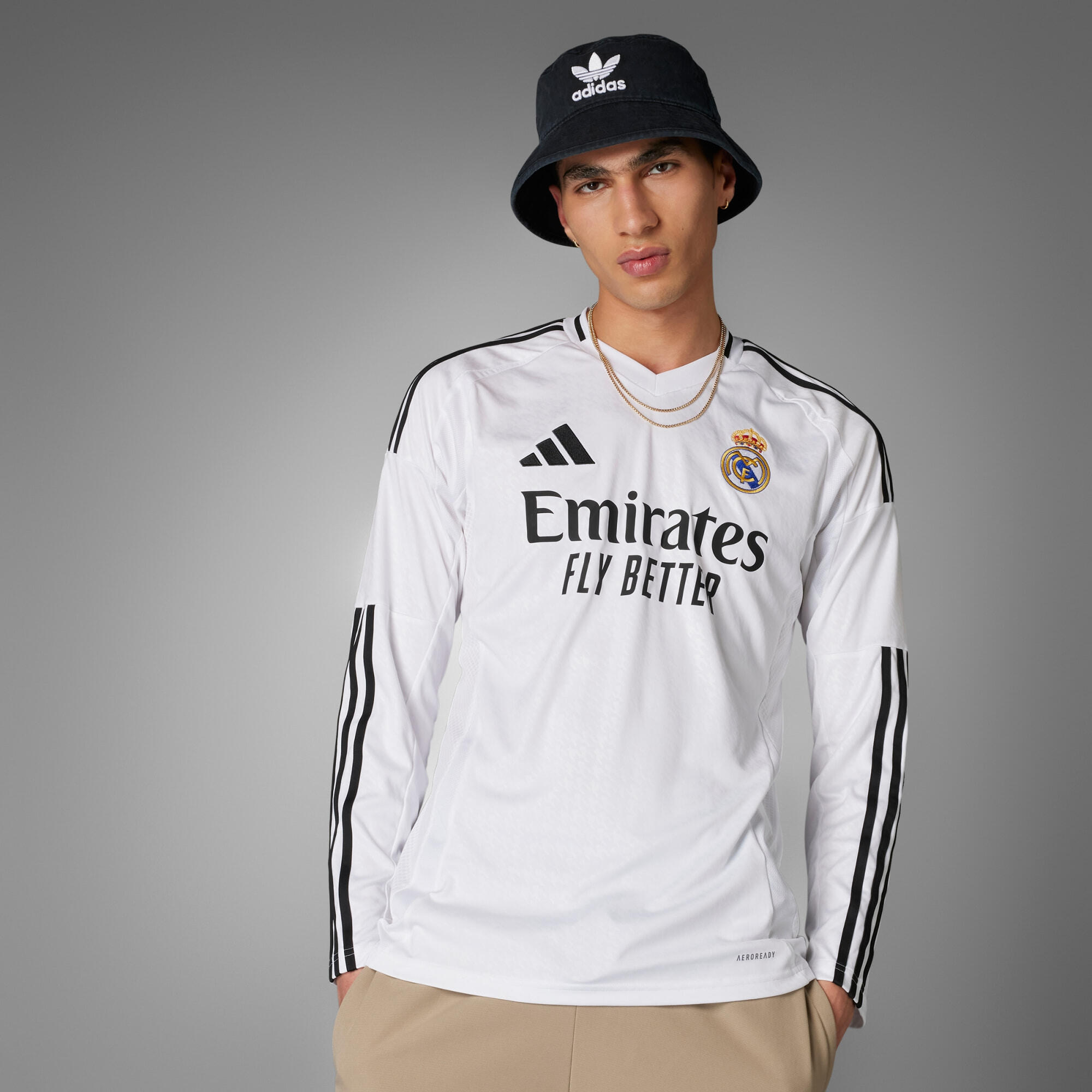 Camiseta manga larga primera equipación Real Madrid 24/25 3/7