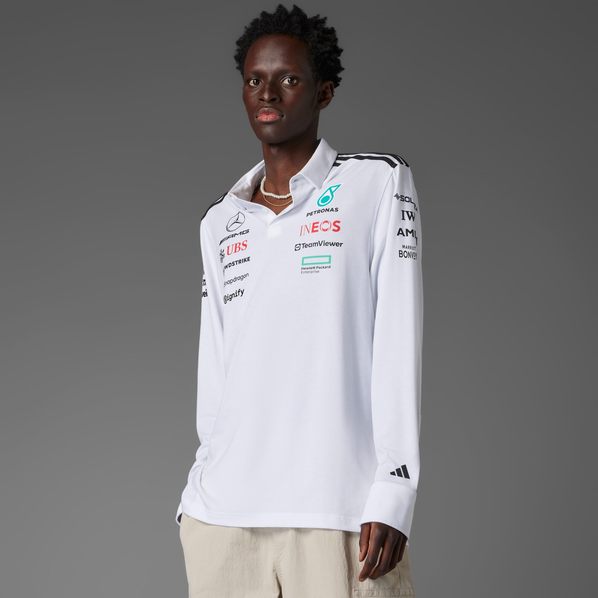 MERCEDES - AMG PETRONAS FORMULA ONE TEAM POLOSHIRT 3/7