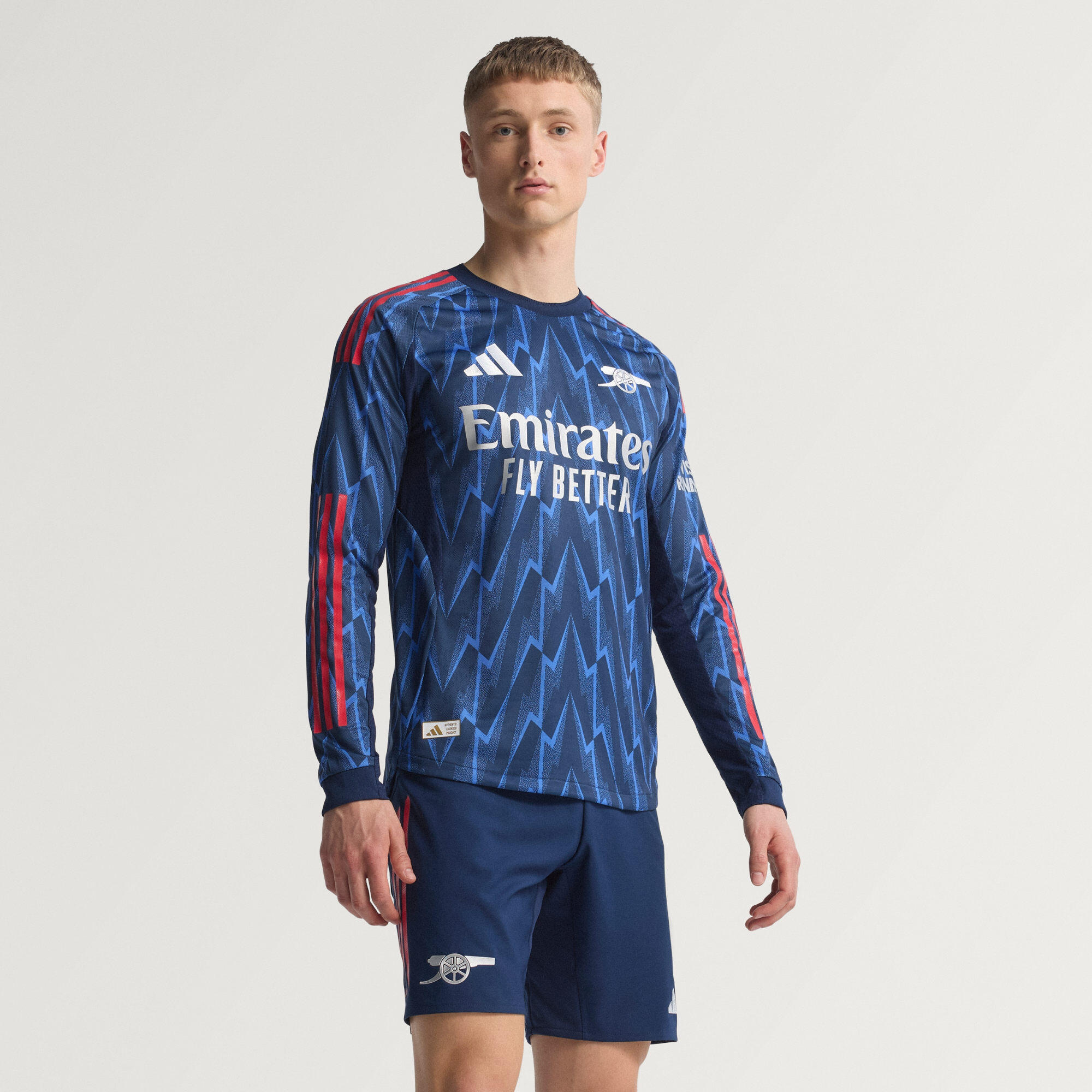 Arsenal 25/26 Long Sleeve Away Authentic Jersey 3/7
