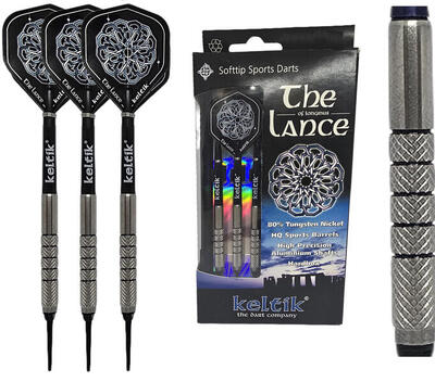 Softtip darts keltik the lance 18 g – 80% wolfraam