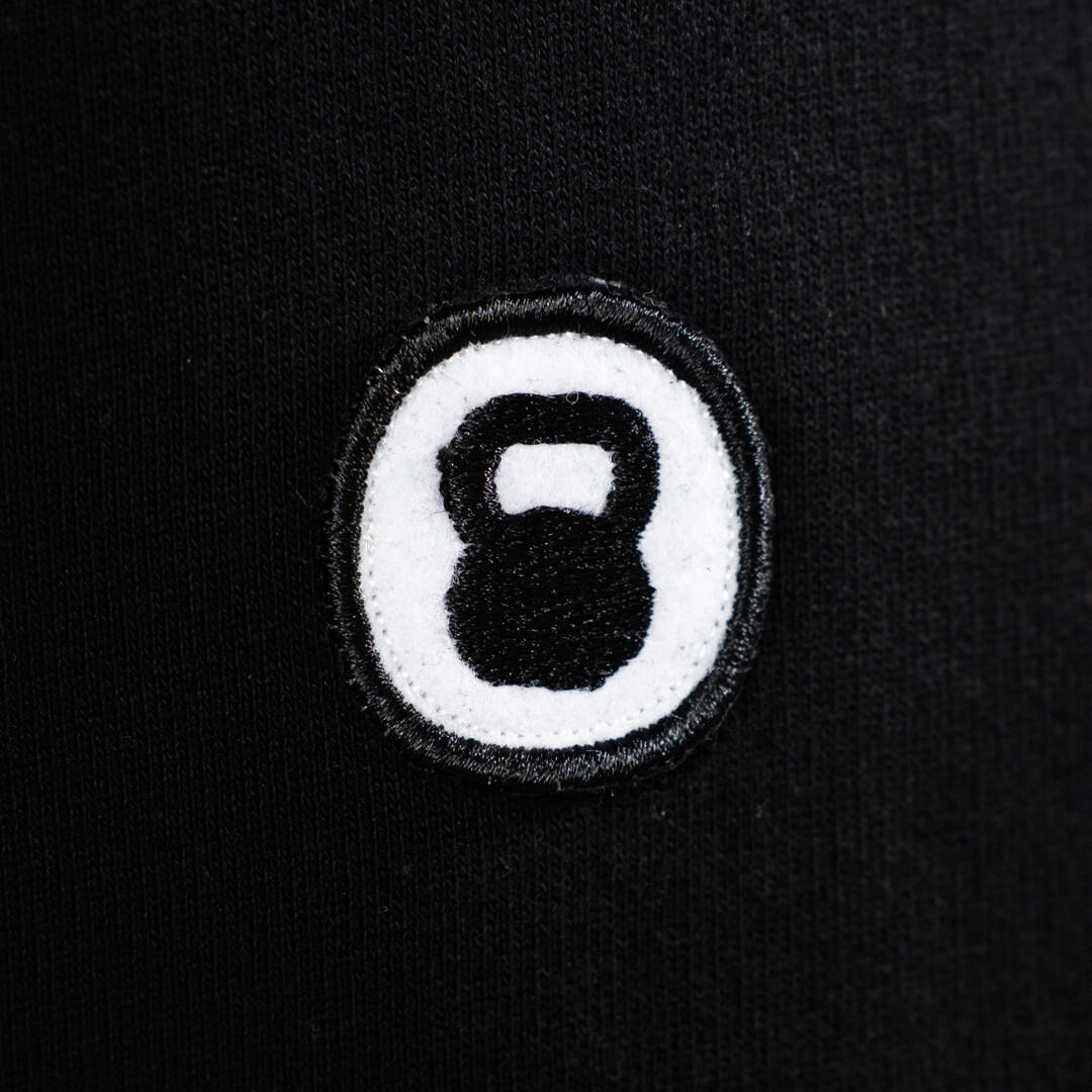 Kettlebell con parche de sudadera - Negro - L 5/5