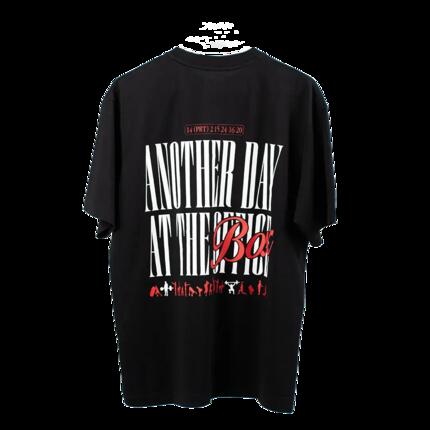 Camiseta negra "Another Day At The Box" - XL