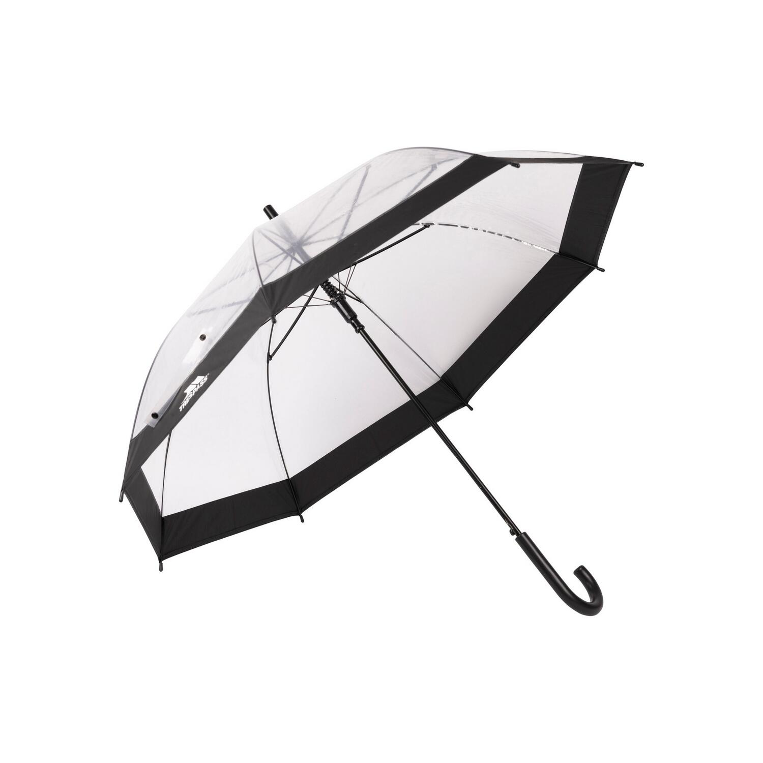 Trespass Unisex Adult Rainfall Clear POE Stick Umbrella