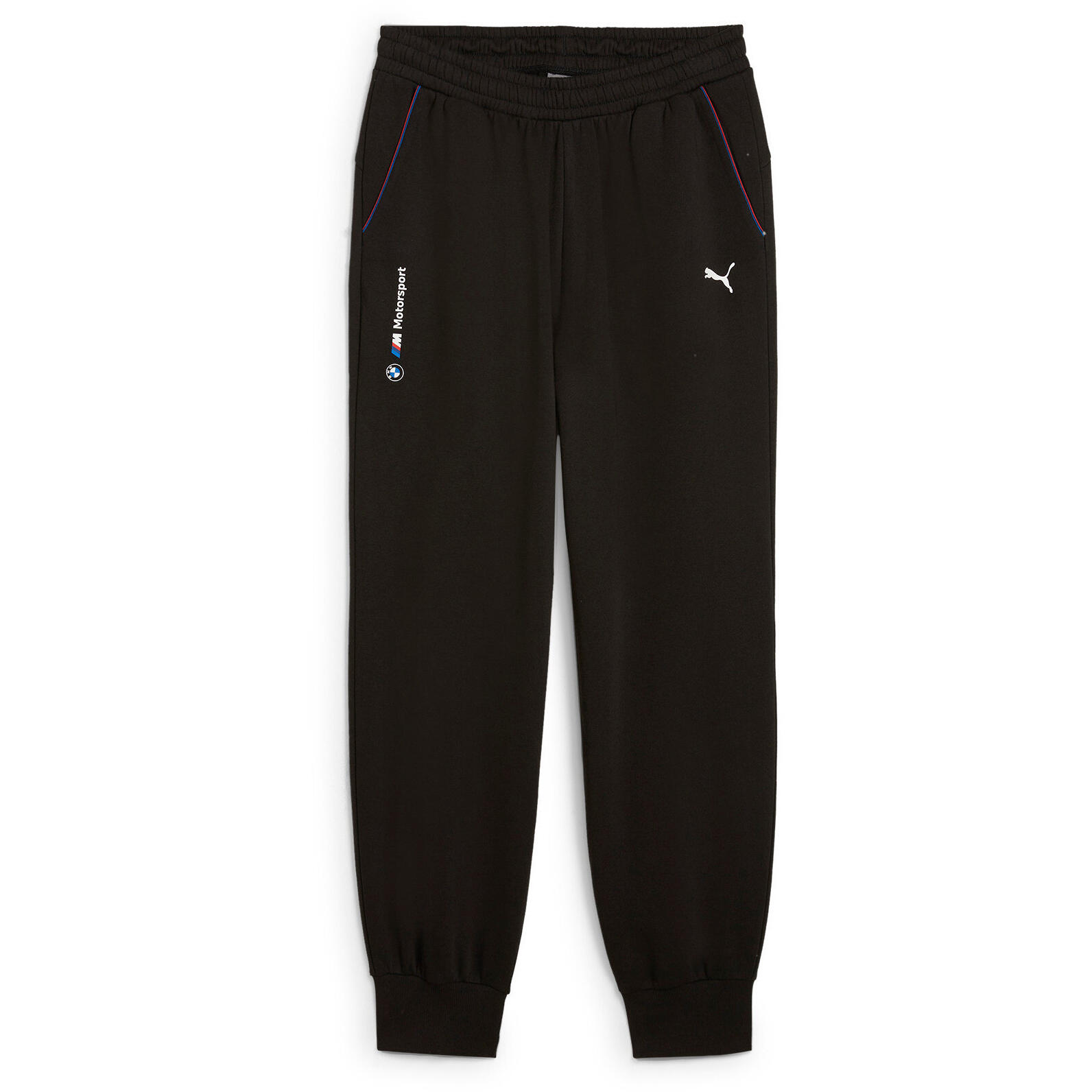 Pantaloni Puma Bmw Mms Ess Pants Fleece, Nero, Uomini 4/7