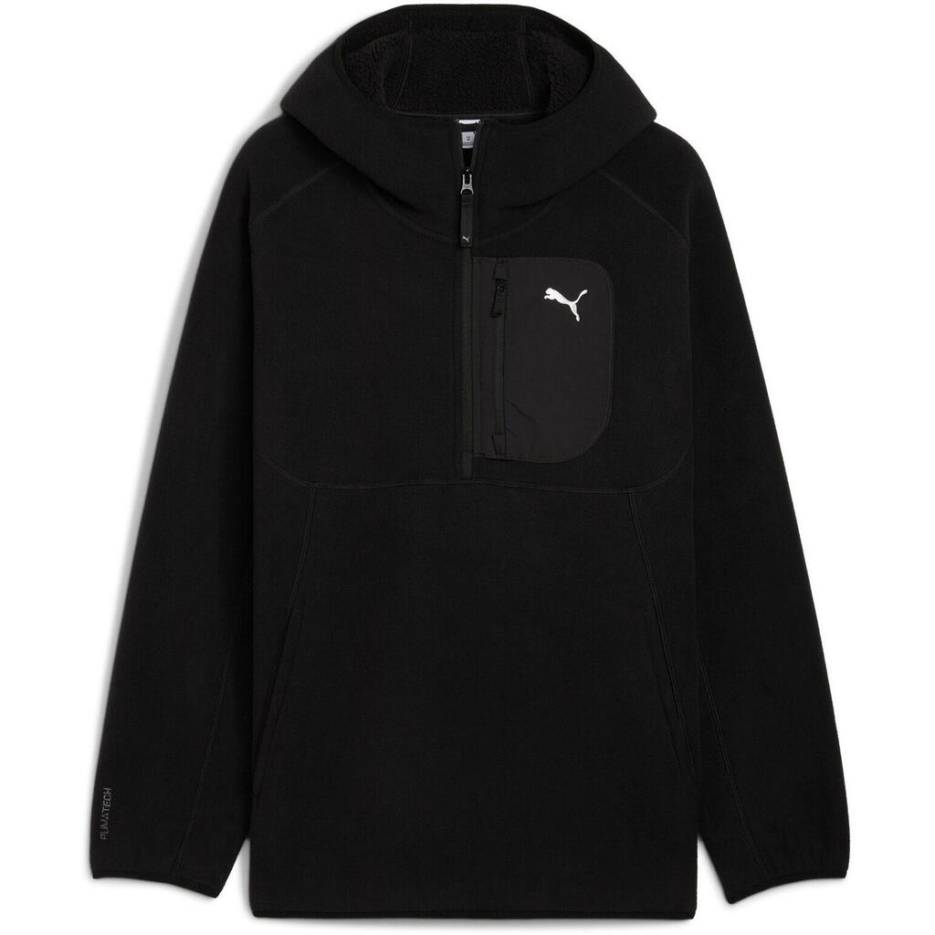 Качулка Puma tech Half Zip Hoodie, Черен, Мъже