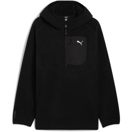 Haube Puma tech Half Zip Hoodie, Schwarz, Herren