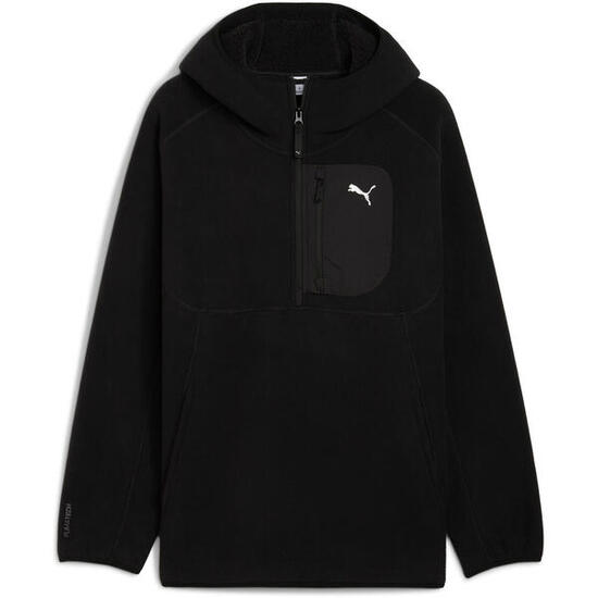 Haube Puma tech Half Zip Hoodie, Schwarz, Herren