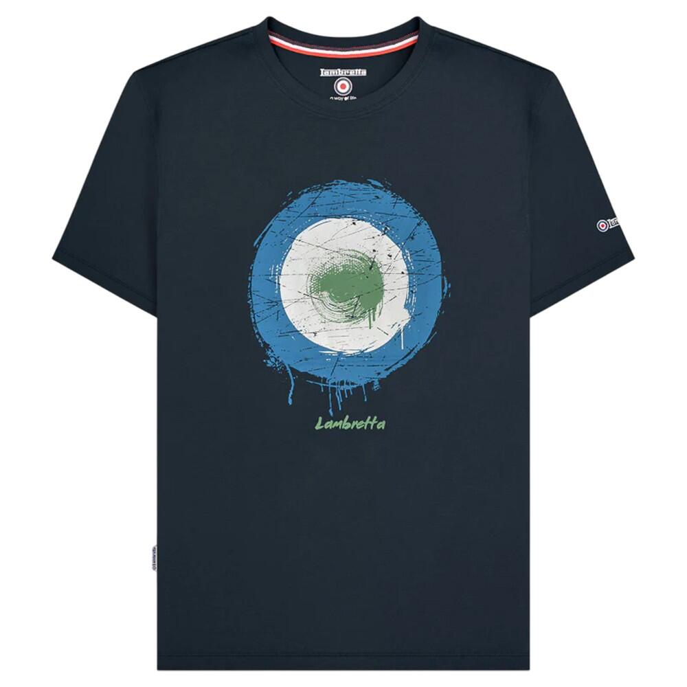 Lambretta Mens Spray Logo T-Shirt