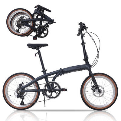 Vouwfiets rcb gk4 20" aluminium, 7 versnellingen, schijfremmen, 12+ jaar